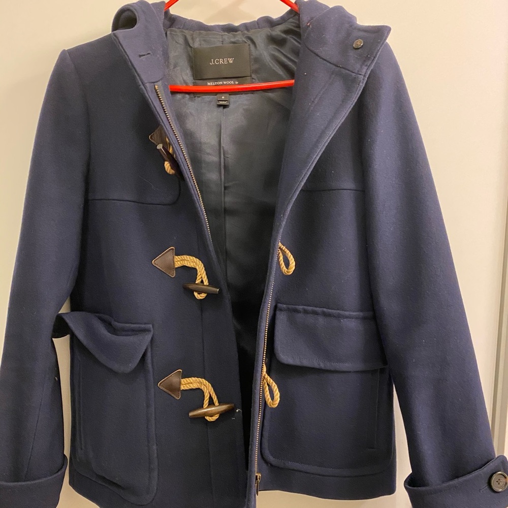 Jcrew toggle peacoat